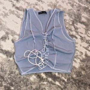 Tie Front Crop Tank